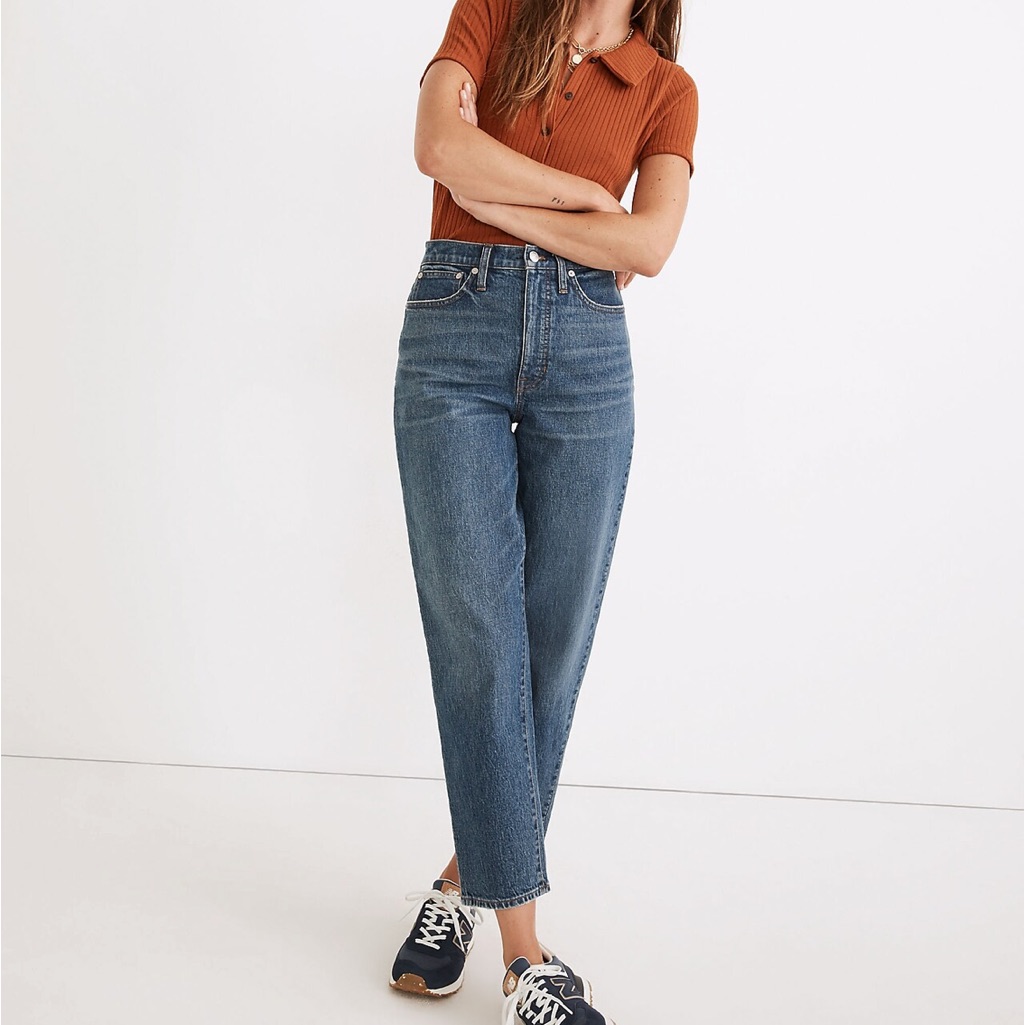 Madewell Balloon Jeans In Corson Wash